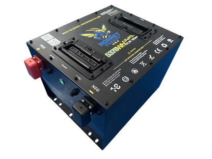 Hornet Energy Cubed 51.2V 105Ah LiFePO4 Lithium Battery ICON Bundle Kit – Heated, Fire Suppression, IP66, 300A Smart BMS